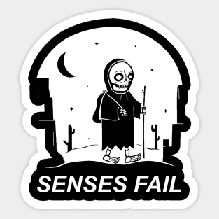 Senses fail semetry Sticker